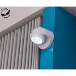 [taiyi] Diy Skruv Var Som Helst Bärbar 9smd Trådlös Rörelse Sensing Closet Skåp Led Natt Ljus Trappa