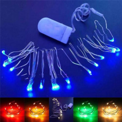 10 Led Batteri Kraft Jul...