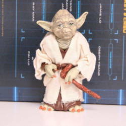 Stjärna Wars Jedi Riddare Bemästra Yoda Pvc Handling Figur Samlarpos Trunc Modell Leksak Docka 12cm
