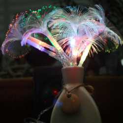 Färg Fiber Led Sträng Ljus...