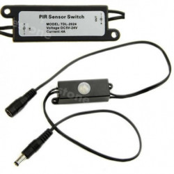 Aotomatic Mini Dc524v Pir Infraröd Rörelse Sensor Detektor Växla För Led Remsa