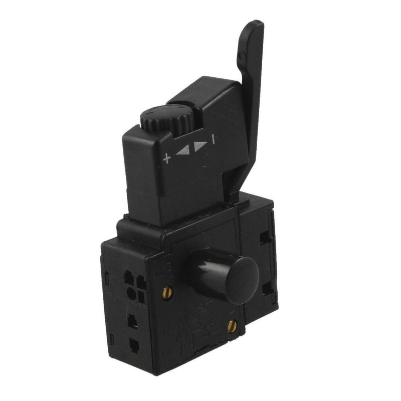 Thgs Fa24 1bek Spst Låsa På Kraft Verktyg Trigger Knapp Växla Svart