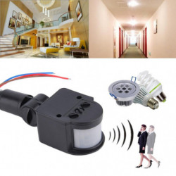 1 St Ac220v Kropp Infraröd Pir Rörelse Sensor Växla För Led Ljus Remsa Automatisk