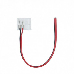 1 St Massa 10mm 2pin Led Remsa Kontakt Tråd För 5050 5630 5730 Enda Färg Remsa Löda Kontakt Tråd