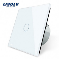 Livolo Lyx Vit Kristall...