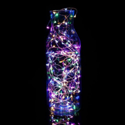 50led 5m Led Silver Koppar...