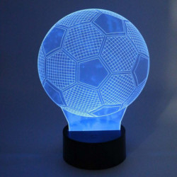 3d Led Lampa Fotboll Form...