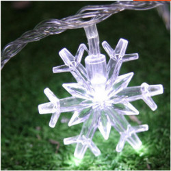 3m 20 Led Snöflinga Batteri...