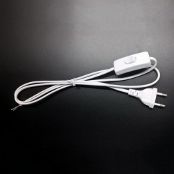 Linje Kabel 1 8m På Av Kraft Sladd För Led Lampa Med Knapp Växla Växla Oss Eu Plugg Ljus Växlande