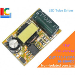 9w 12w 15w 18w Led Rör Förare Ut 100ma Till 120ma 180265v Inmatning För 0