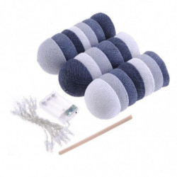 Bomull Boll 20 Leds Ljus...
