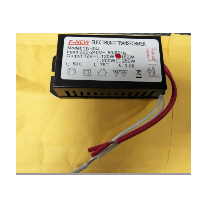 G104 160w 220v Halogen Ljus Led Förare Kraft Tillförsel Omvandlare Elektronisk Transformator