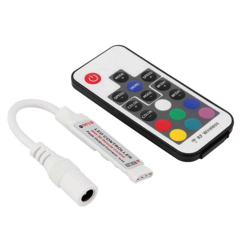 Rf Trådlös Led Avlägsen Kontroller Led Dimmer Kontroller För Enda Färg Ljus Remsa Smd5050 3528 5730