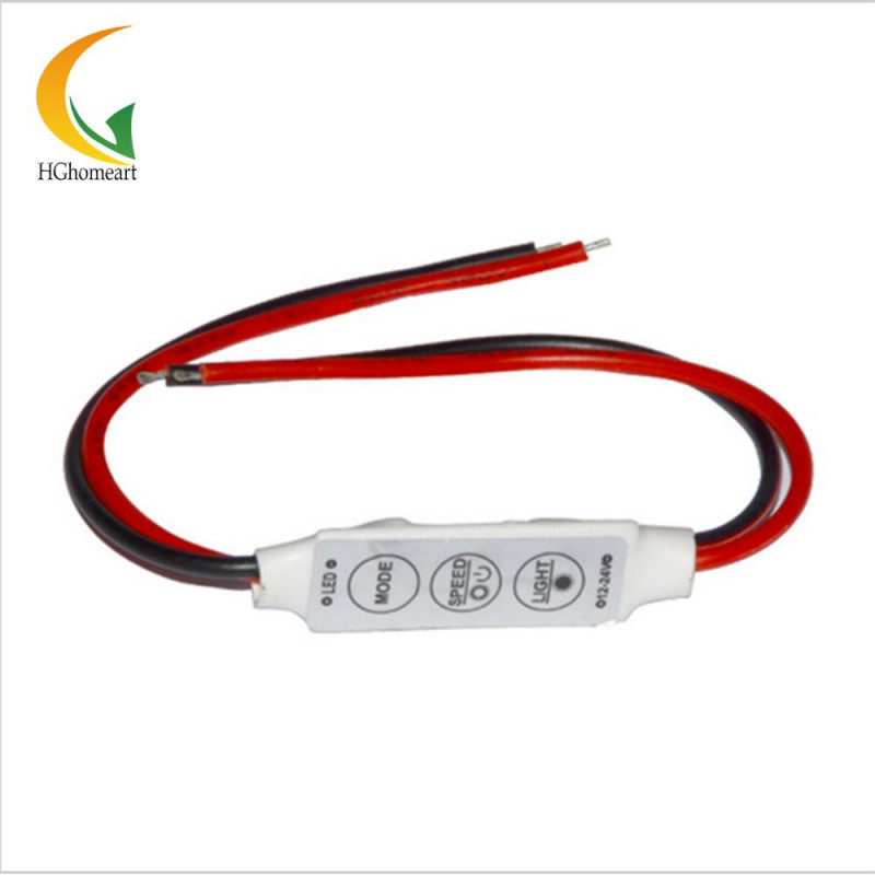 3 Cklar Dimmer 12v Dimbar Led Förare För 3528 5050 5630 5730 Led Remsa Led Band Kontroller Led Dimmer