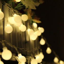 10m 100 Led Klot Sträng...