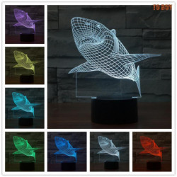 Usb 3d Led Lampa Tabell...