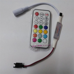 21key Dc5v Ws2811 Ir Led Kontroller 63 Kinds Effekter Led Pixel Kontroller För Led Strips Full Färg