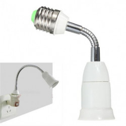 Store27 Till E27 15cm Längd Flexibel Förlängning Led Ljus Glödlampa Lampa Bas Hållare Skruva Uttag