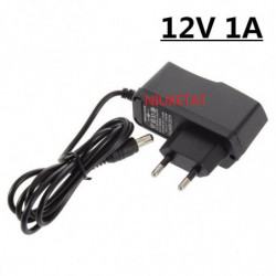 Niuketat 12v 1a 12v1a Lx1201 Växelström 100240v Led Kraft Adapter Eu Plugg 5