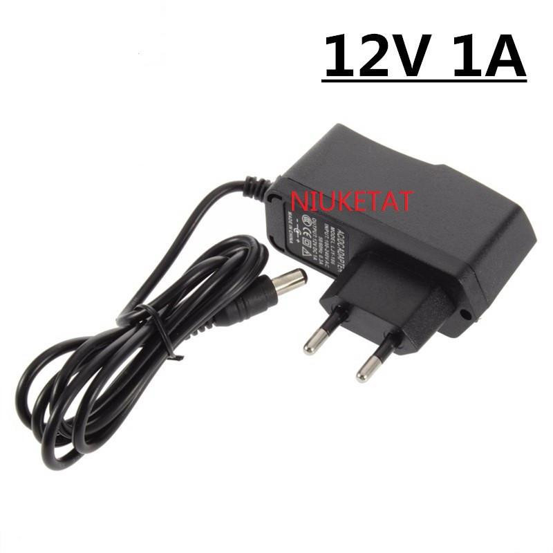 Niuketat 12v 1a 12v1a Lx1201 Växelström 100240v Led Kraft Adapter Eu Plugg 5