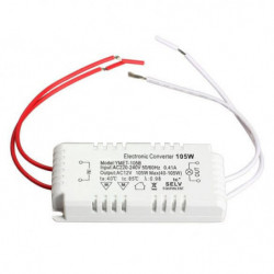 D1u 105w 12v Halogen Ljus Led Elektronisk Transformator Kraft Tillförsel Förare Av 12cm