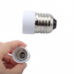 Led Ljus Glödlampa Lampa Adapter E27 Till E14 Förlänga Bas