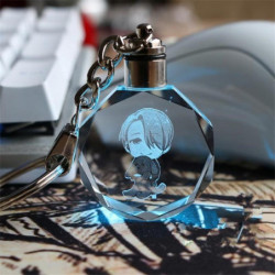 [pcmos] Anime Yuri På Is Segrare Nikiforov Kristall Led Ljus Charn Keychain 16120622