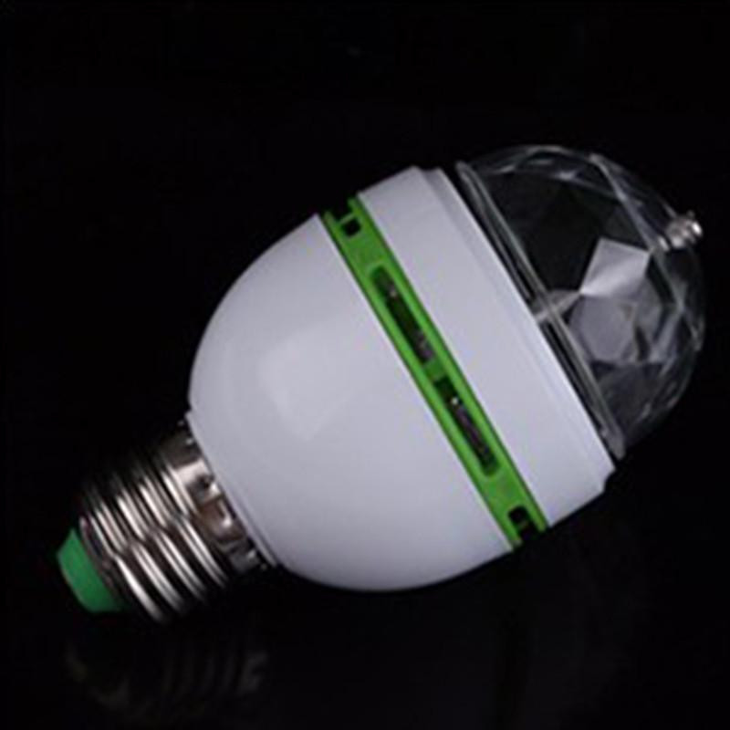 H086 Mode Led Lampa E27 Rör På Sig Huvud Skede Belysning Laser Kristall Bil Roterande Rgb Par Dj Kontroller