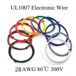 5 Meter 28awg Ul1007 Pvc...