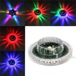 Aste Led Färgrik Solros Mini Rgb Skede Ljus Bar Disko Strålkastare Fest Dj Klubb Pub Musik