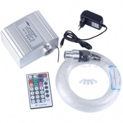 Led Fiber Optisk Stjärna Tak Lights Utrustning 200pcs 0