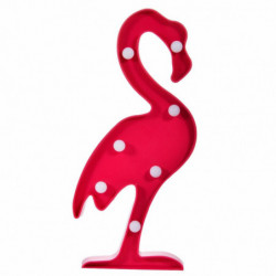 Söt Flamingo Natt Ljus...