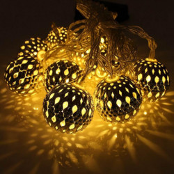 10 Led 1 2m Fe Sträng Lykta...