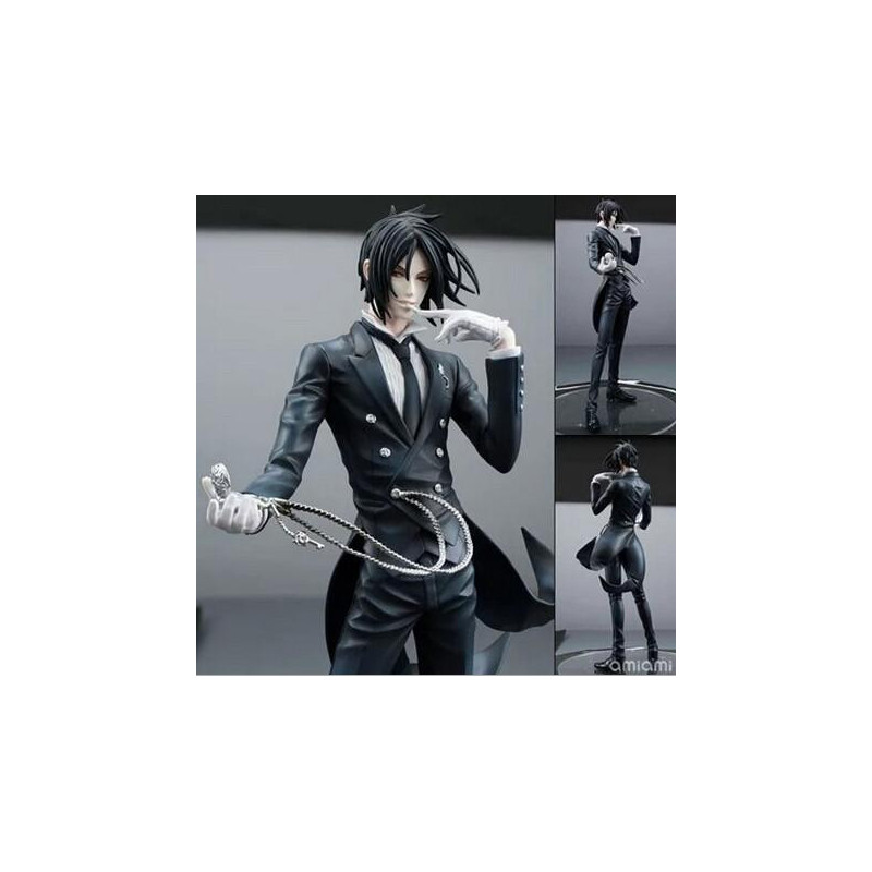 20cm Svart Butler Sebastian Michaelis Handling Figur Leksaker Samling Jul Leksak Docka