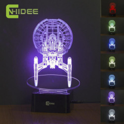 Usb Led Natt Lampa Stjärna Vandra Enterize 3d Nattlampor Som Kreativ Hem Dekor Bebis Sovrum Förutom