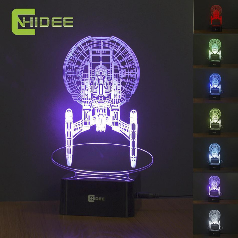 Usb Led Natt Lampa Stjärna Vandra Enterize 3d Nattlampor Som Kreativ Hem Dekor Bebis Sovrum Förutom