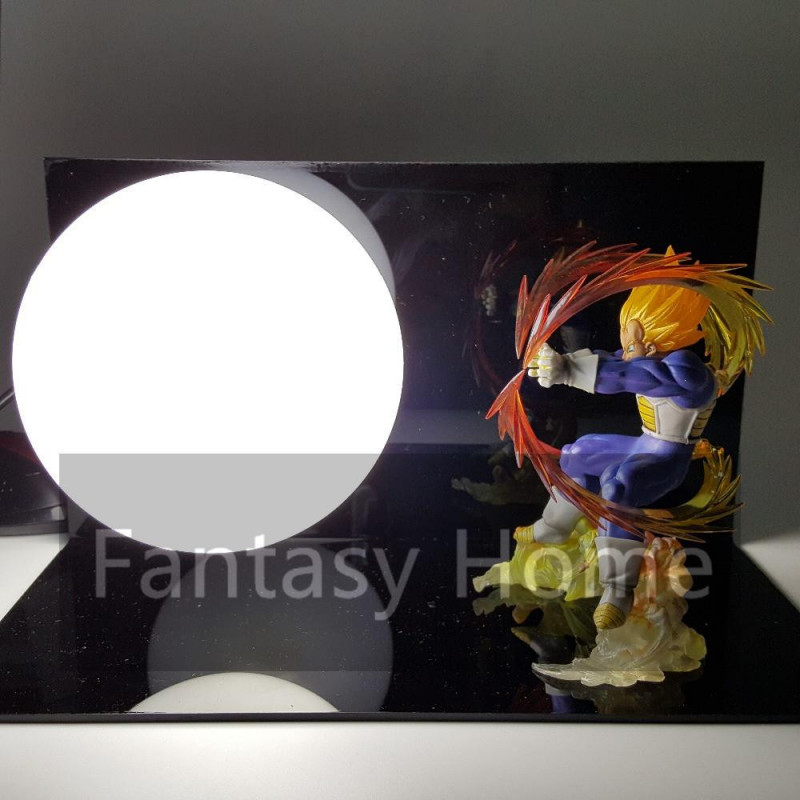 Drake Boll Z Figur Vegeta Kamehameha Pvc Figur Drak Boll Z Diy Visa Modell Leksak Esferas Del Dragon