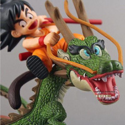 Siffror Leksak Drake Boll Z Super Saiyan Goku Med Drake Ridning Pvc Handling