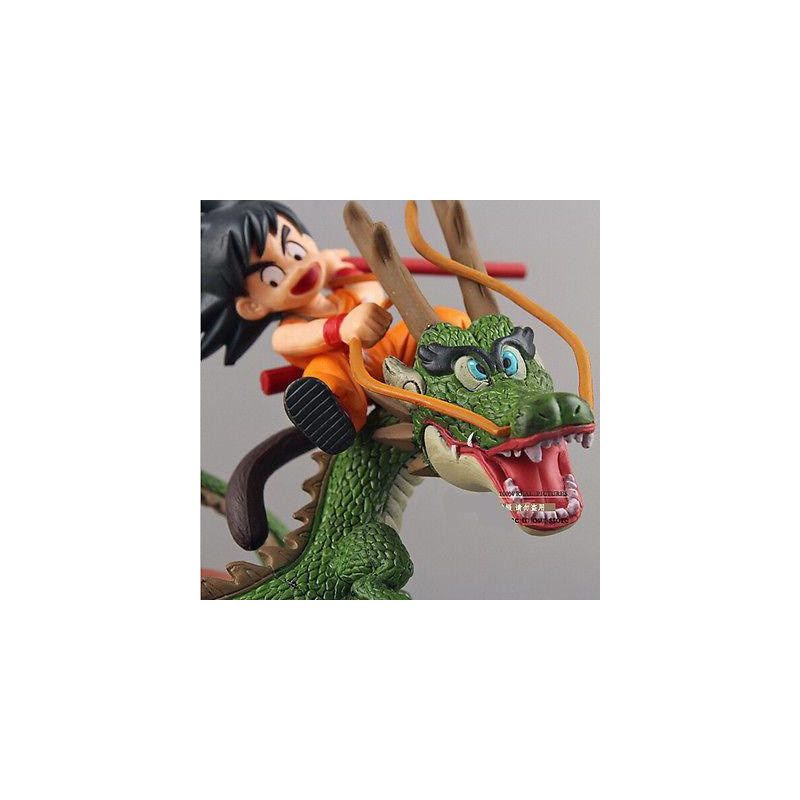 Siffror Leksak Drake Boll Z Super Saiyan Goku Med Drake Ridning Pvc Handling