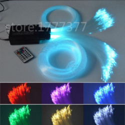 Diy Rgb Led Fiber Optisk Stjärna Tak Ljus Utrustning 0