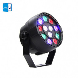 [dbf] Ofessional Dmx512 Disko Lampa Skede Ljus 12leds Par Ljus Luces Discoteca Laser Ojektor Dmx Kontroller
