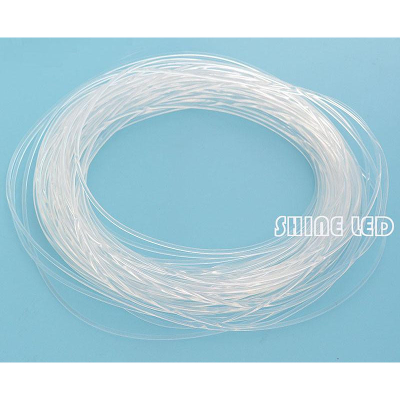 Super Ljus Pmma Optisk Fiber Kabel Sida Glöd 3