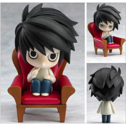 DÖd Notera Handling Siffror Nendoroid L Lawliet Anime Pvc 100mm Leksak Japansk Anime Siffror DÖd Notera