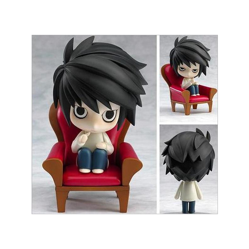 DÖd Notera Handling Siffror Nendoroid L Lawliet Anime Pvc 100mm Leksak Japansk Anime Siffror DÖd Notera