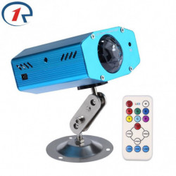 Zjright 9w Ir Avlägsen Färgrik Strobe Led Skede Ljus Vatten Våg Utsång Effekt Lampor Musik Kontrollera