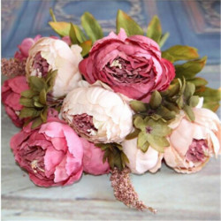 Hem Artificiell Blommor...