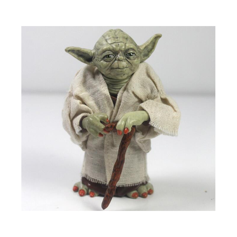 12cm Stjärna Wars Jedi Riddare Bemästra Yoda Handling Figur Samling Leksaker För