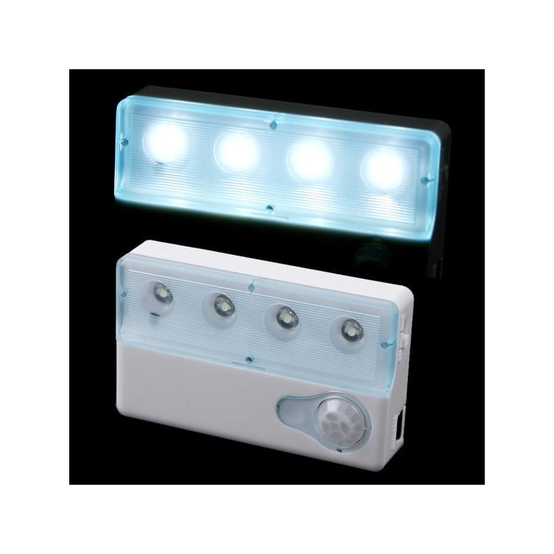 Bärbar Led Infraröd Pir Bil Sensor Rörelse Detektor Ljus Lampa Dualfönster Infraröd Sensorer Natt