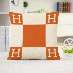 45x45cm H Throw Pillow Kudde Kashmir Örngott Dekor Orange