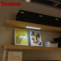 Tojane Natt Ljus Led Batteri Ljus Trådlös Vägg Lampa Closet Natt Lampa Garderob Monter Nattlampa Jul